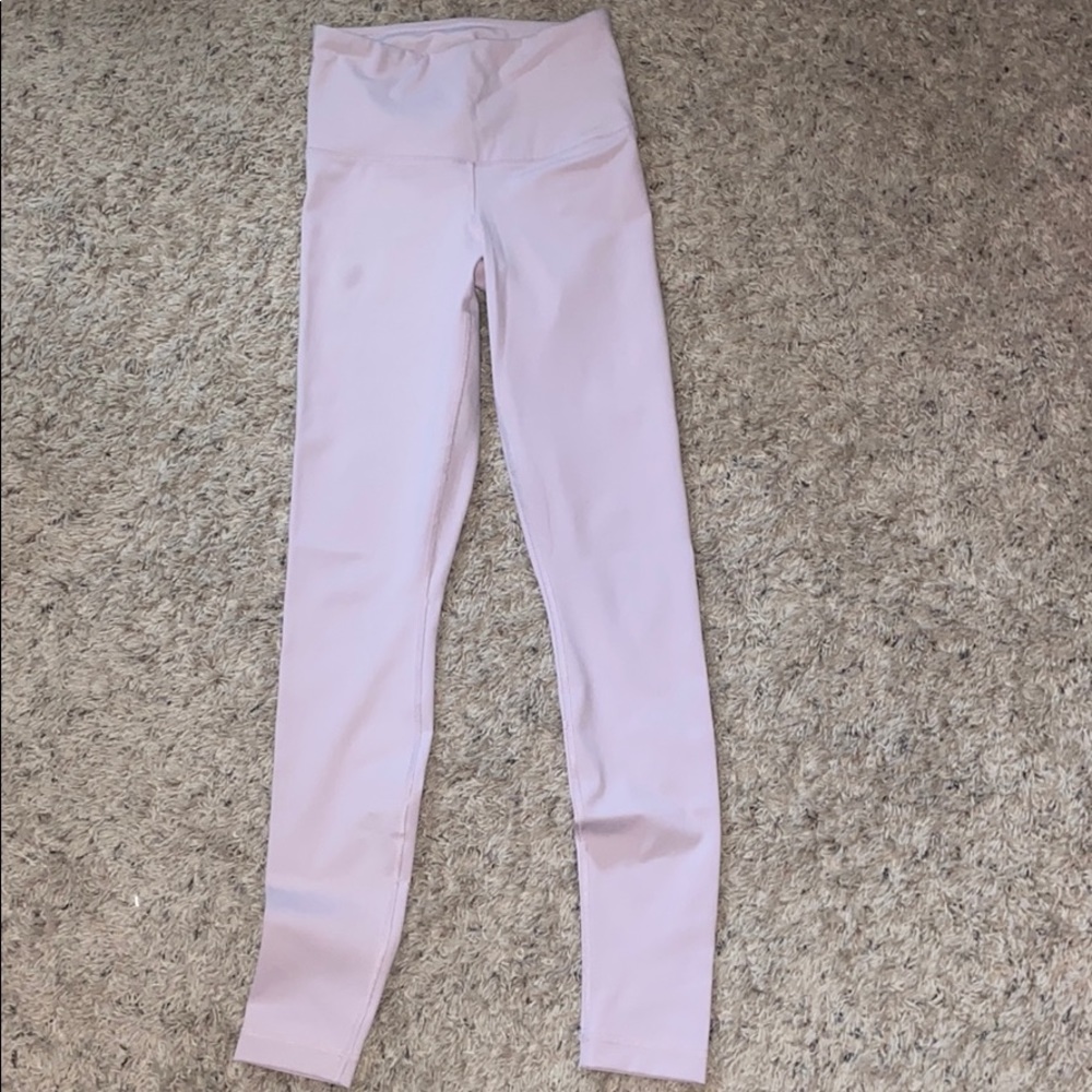 90° Degree light pink leggings 31”